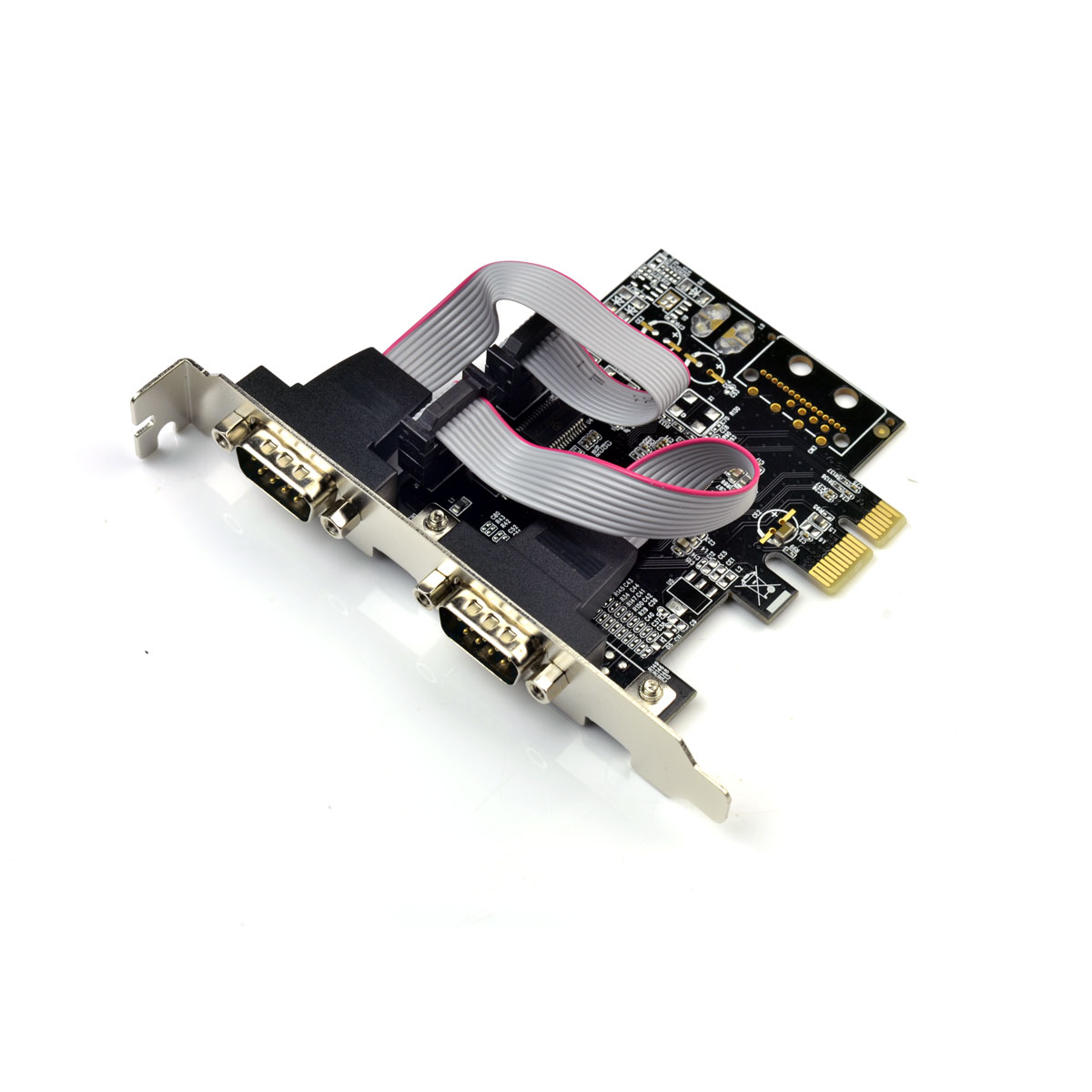 E1-PCE99100-2S PCI-Express2口-RS232串口卡