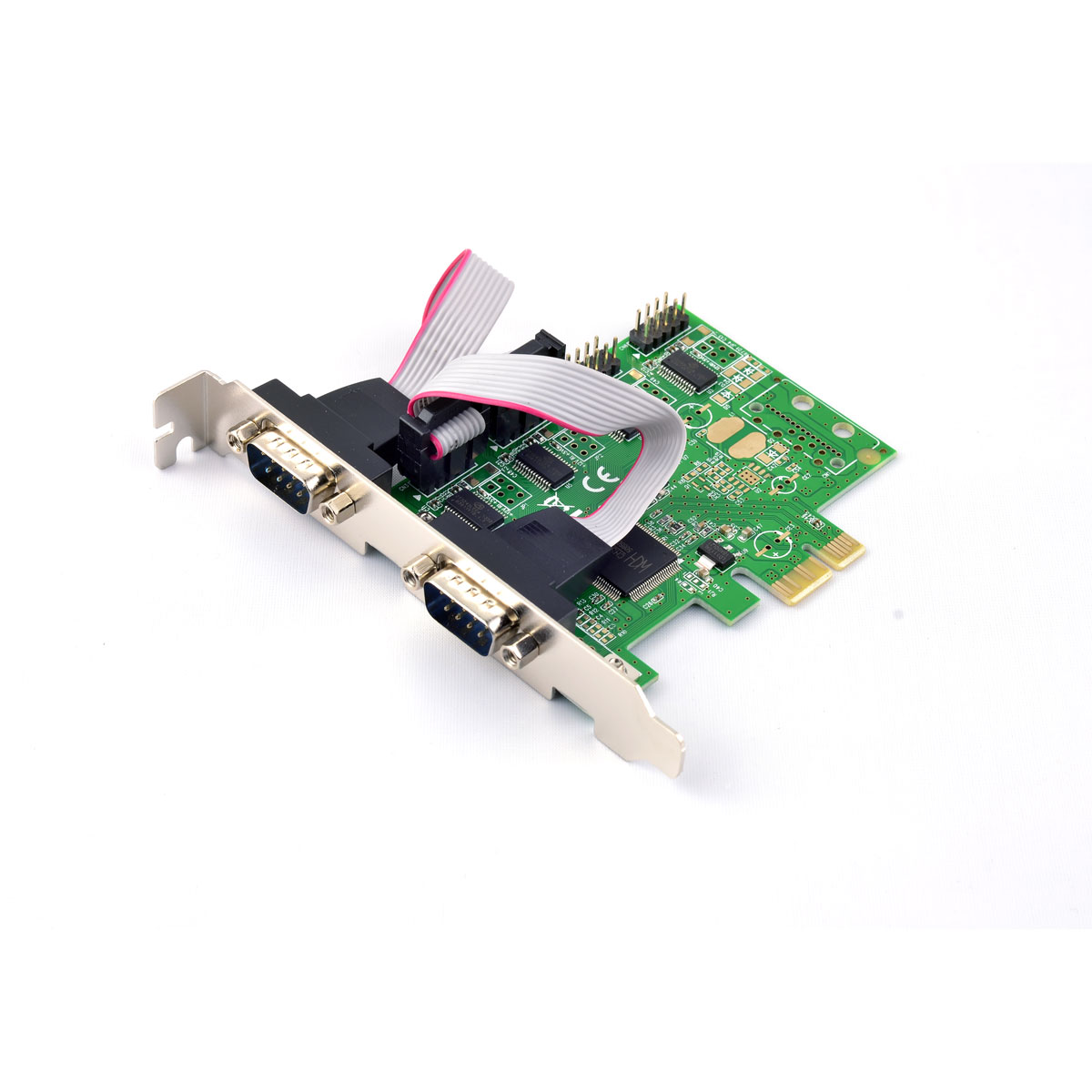 E1-PCE384-4S PCI-Express 4口RS-232串口卡 (WCH384)